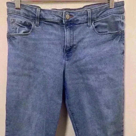 Old Navy Rockstar Super Skinny Jeans Blue Size 12 - Picture 3 of 10